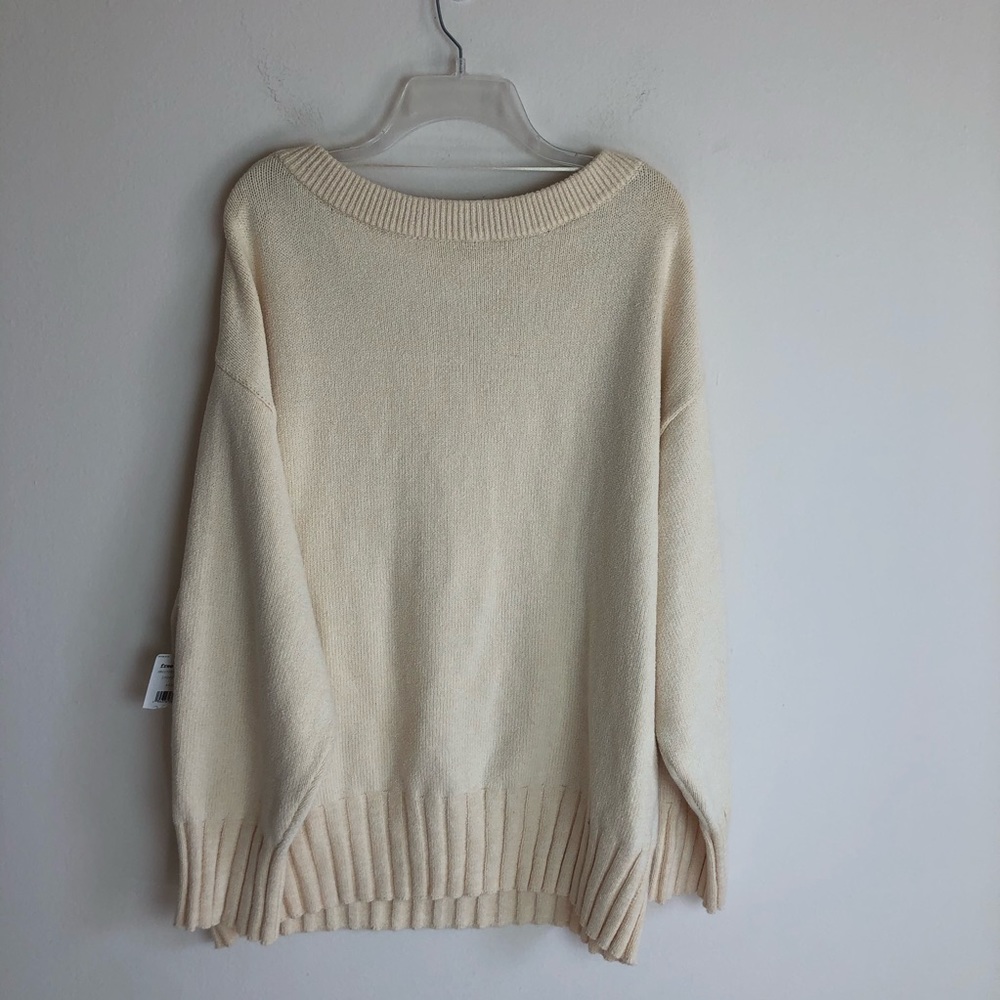 NWT Free People Street Fair Tunic Sweater - Picture 8 of 10